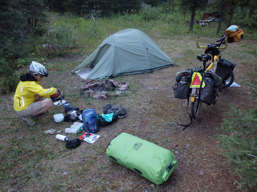 GDMBR: The large Kevlar Canister is a Bear Safe.